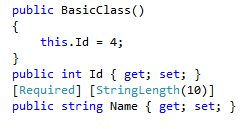 BasicClass simple C# class