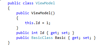 The ViewModel class