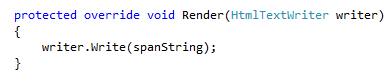 render method